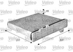 Filter,  salongiõhk VALEO PROTECT 715509
