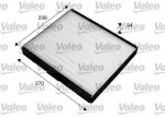 Filter,  salongiõhk VALEO ESSENTIAL 715517