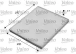  Filter,salongiõhk VALEO ESSENTIAL 715521