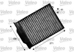 Filter,salongiõhk VALEO PROTECT 715539