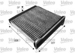 Filter,  salongiõhk VALEO PROTECT 715546