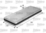 Filter,salongiõhk VALEO ESSENTIAL 715562
