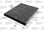  Filter,salongiõhk VALEO PROTECT 715628