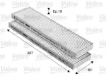 Filter, salongiõhk VALEO ESSENTIAL 715662
