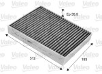 Filter,  salongiõhk VALEO PROTECT 715704