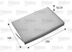 Filter, salongiõhk VALEO ESSENTIAL 715709