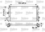 VALEO Radiaator,  mootorijahutus 734339