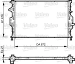 VALEO Radiaator,  mootorijahutus 735374