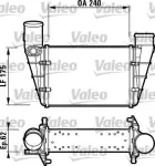 VALEO turbo radiaator (intercooler) 817625