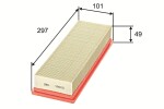 VALEO Õhufilter 585025