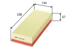 VALEO Õhufilter 585108