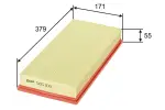 VALEO Õhufilter 585109
