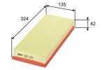 VALEO Õhufilter 585129