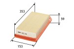 VALEO Õhufilter 585144