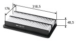 VALEO Õhufilter 585147