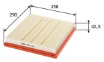 VALEO Õhufilter 585159