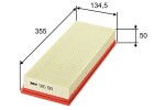VALEO  Õhufilter 585190