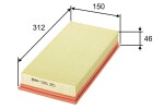 VALEO  Õhufilter 585215