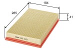 VALEO Õhufilter 585220