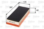 VALEO  Õhufilter 585223