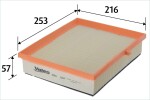 VALEO Õhufilter 585557