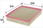 VALEO Õhufilter 585558