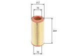 VALEO  Õhufilter 585626
