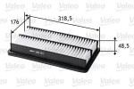 VALEO Õhufilter 585147