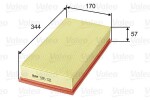 VALEO Õhufilter 585321