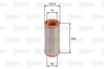 VALEO Õhufilter 585612