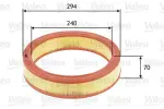 VALEO  Õhufilter 585633