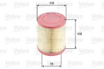 VALEO  Õhufilter 585676