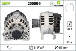 Generaator VALEO CORE-FLEX 14V 200009