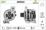 Generaator VALEO CORE-FLEX 14V 200022
