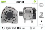 Generaator VALEO CORE-FLEX 14V 200184