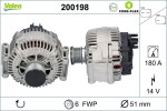 Generaator VALEO CORE-FLEX 14V 200198