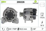 Generaator VALEO CORE-FLEX 14V 200226