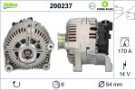 Generaator VALEO CORE-FLEX 14V 200237
