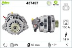 Generaator VALEO RE-GEN - STANDARD EXCHANGE 14V 437497