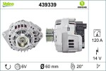 Generaator VALEO ORIGINS NEW OE TECHNOLOGY 14V 439339