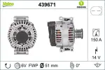  Генератор VALEO ORIGINS NEW OE TECHNOLOGY 14V 439671
