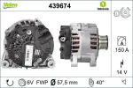 Generaator VALEO ORIGINS NEW OE TECHNOLOGY 14V 439674