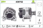 Generaator VALEO ORIGINS NEW OE TECHNOLOGY 14V 439752