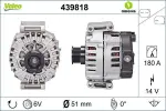 Generaator VALEO ORIGINS NEW OE TECHNOLOGY 14V 439818