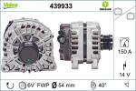 Generaator VALEO ORIGINS NEW OE TECHNOLOGY 14V 439933