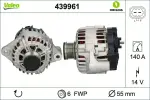 Generaator VALEO ORIGINS NEW OE TECHNOLOGY 14V 439961