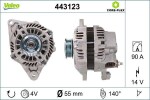 Generaator VALEO CORE-FLEX 14V 443123