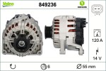Generaator VALEO ORIGINS NEW OE TECHNOLOGY 14V 849236