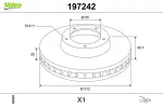 VALEO Piduriketas 197242
