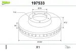 VALEO  Piduriketas 197533